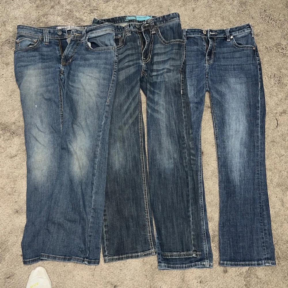 Rock & Roll Cowgirl Jeans Woman’s Lot 28 x 30